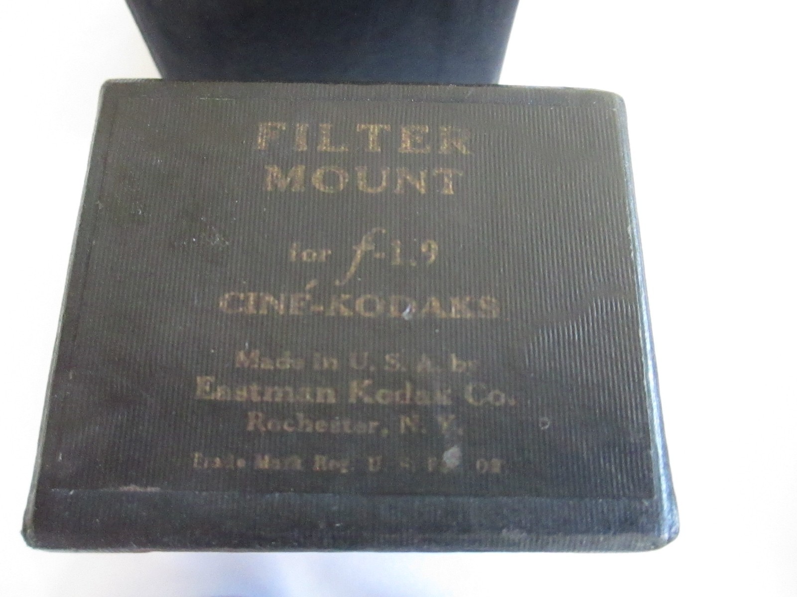 Cine-Kodak Filter Mount for F-1-9 Made in USA Eastman Movie Camera A13