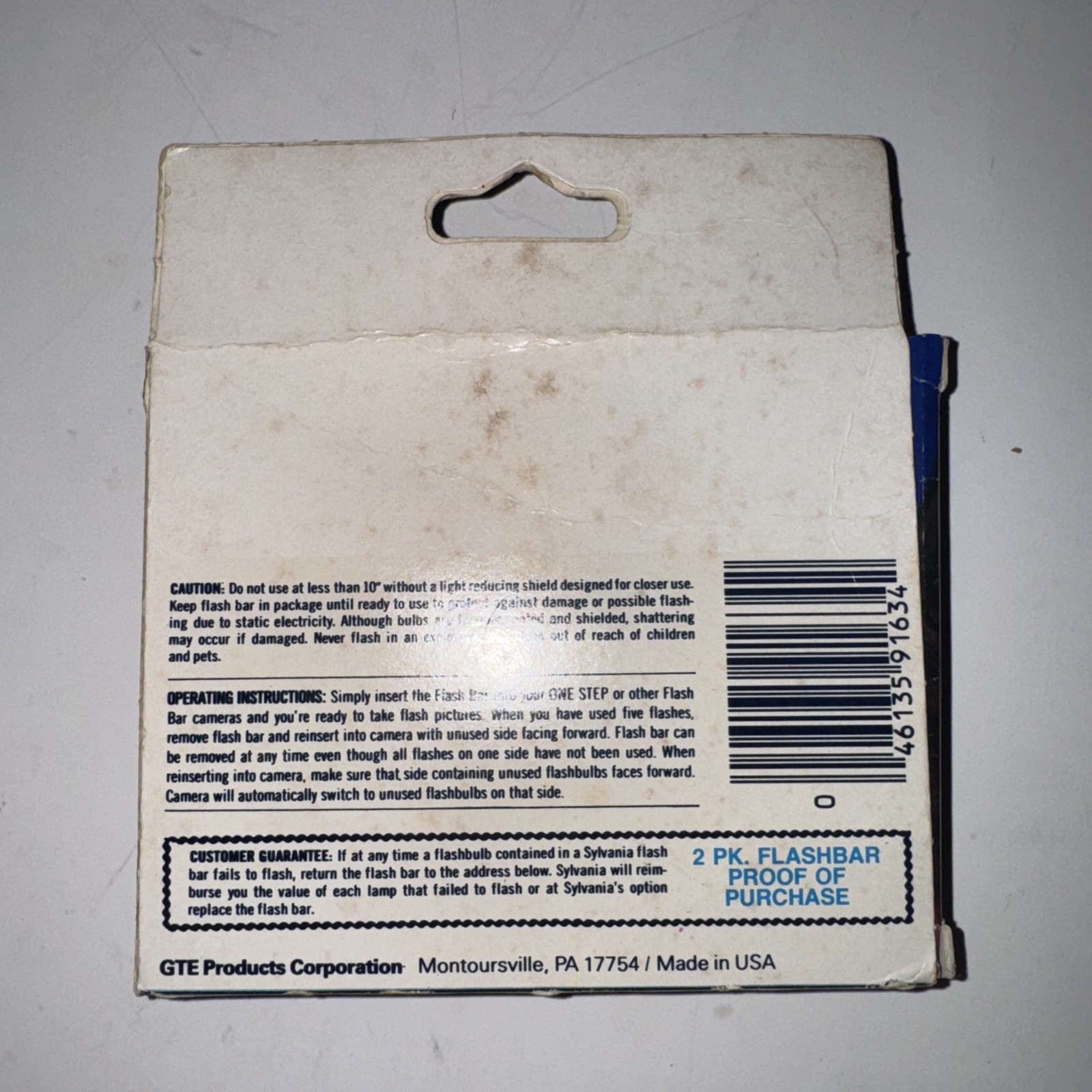 Sylvania Blue Dot Flash Bar -Two Pack 14 Flashes – For Flash Bar Cameras