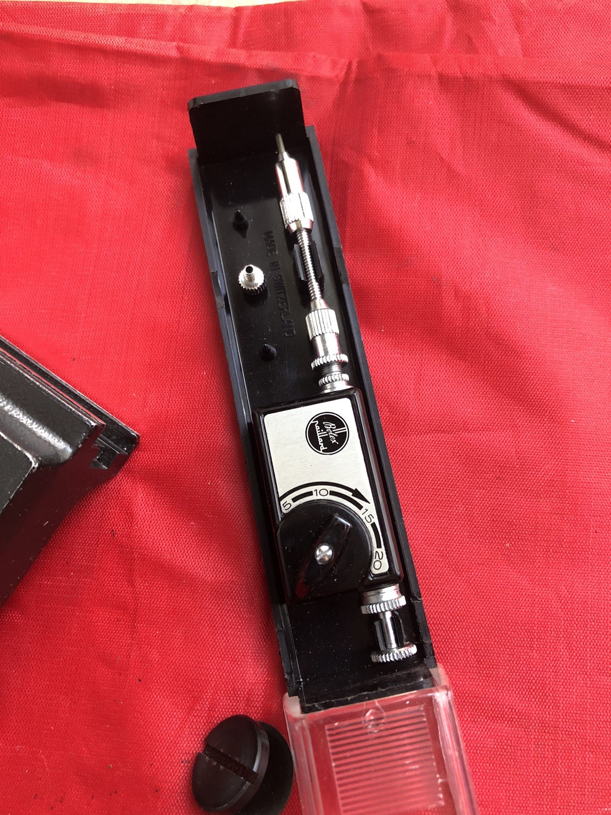 Bolex Base plate And Shutter Release For Bolex H16 Reflex Non Reflex cameras