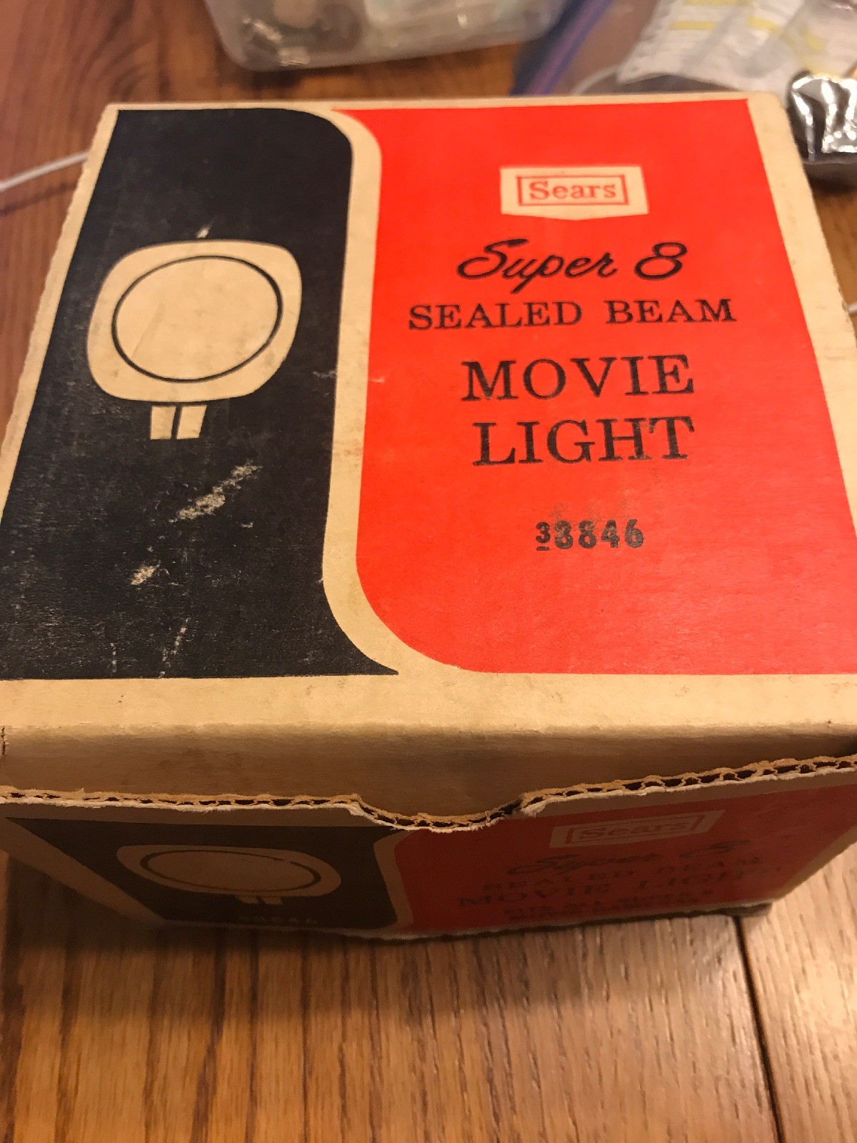 Sears Super 8 Sealed Beam Movie Light Model 8846