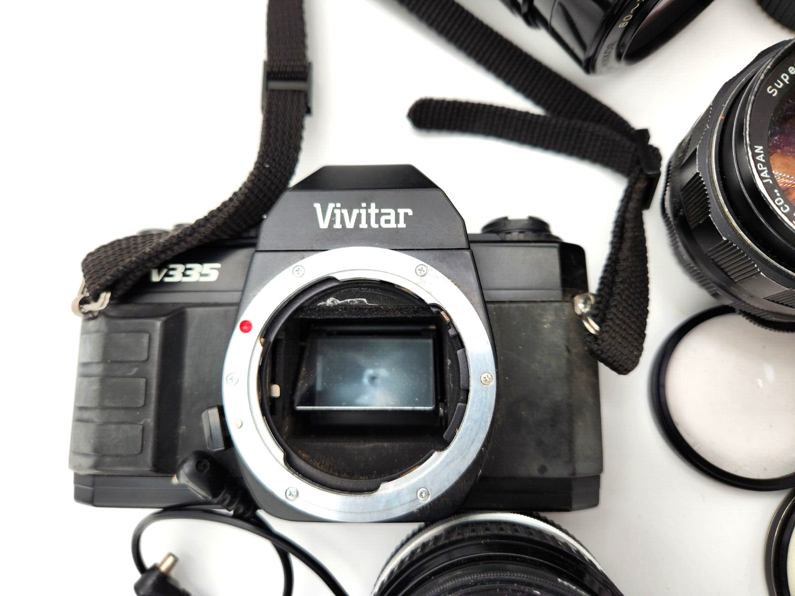 Lot Photo equipment Nikon, Ashai, VIvitar LENSES, filters, meter, etc. Vintage