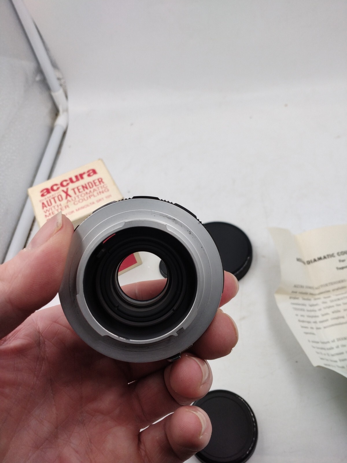 Accura Daliamatic Auto X Tender With Automatic Meter Coupling 2x For Minolta SRT