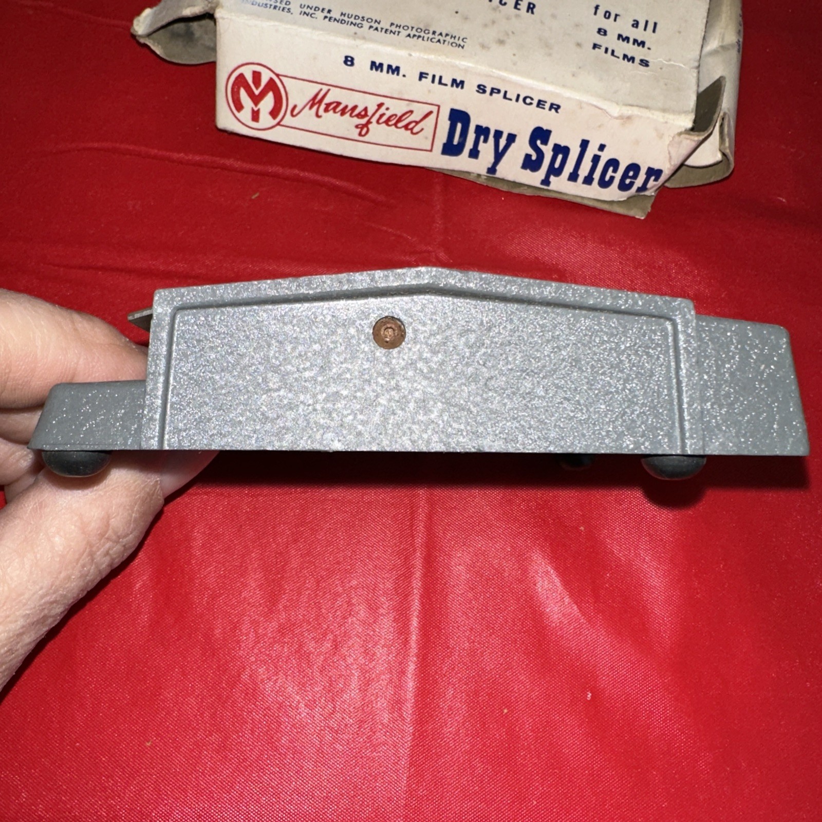 Vintage 8mm 16mm Movie Film Splicer Mansfield Chicago Illinois USA