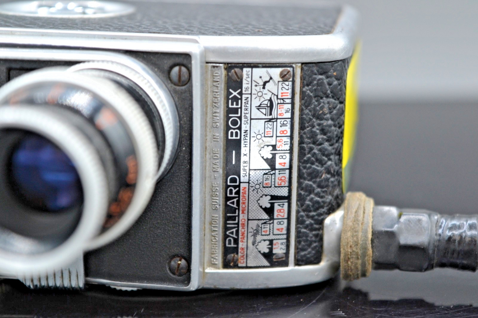 Paillard bolex B8 film cine camera