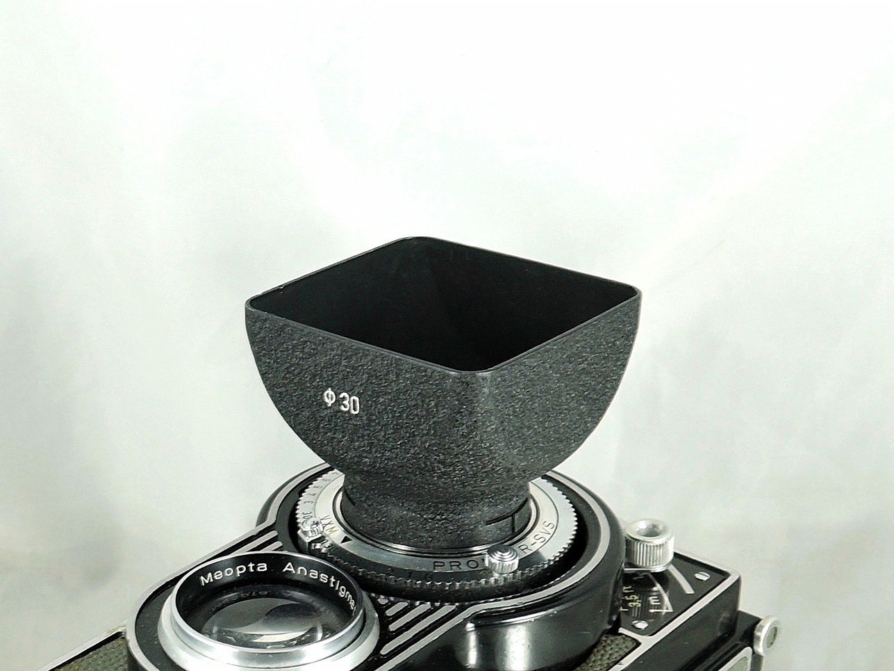Flexaret Meopta Shade Hood Ø 30 Lens Hood for Flexaret II – V Little Used