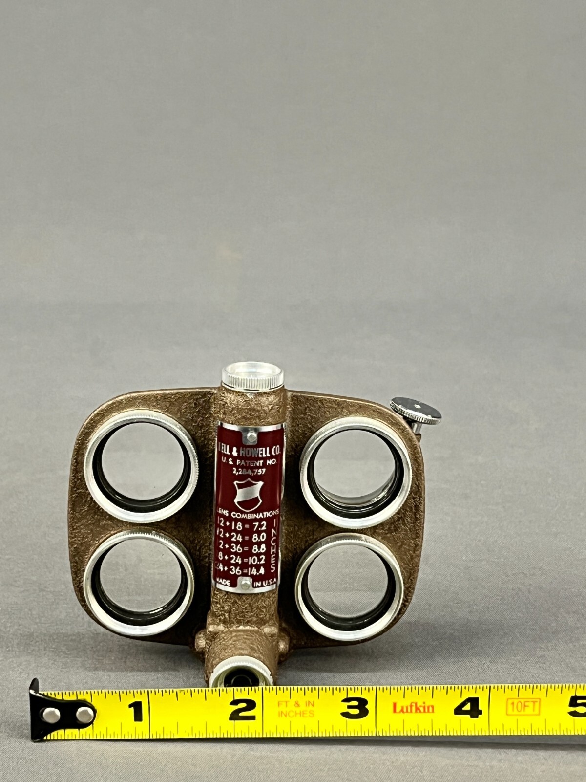 VTG Bell & Howell Filmo Close – Up Attachment for Filmo 8mm & 16mm Cameras (3c)