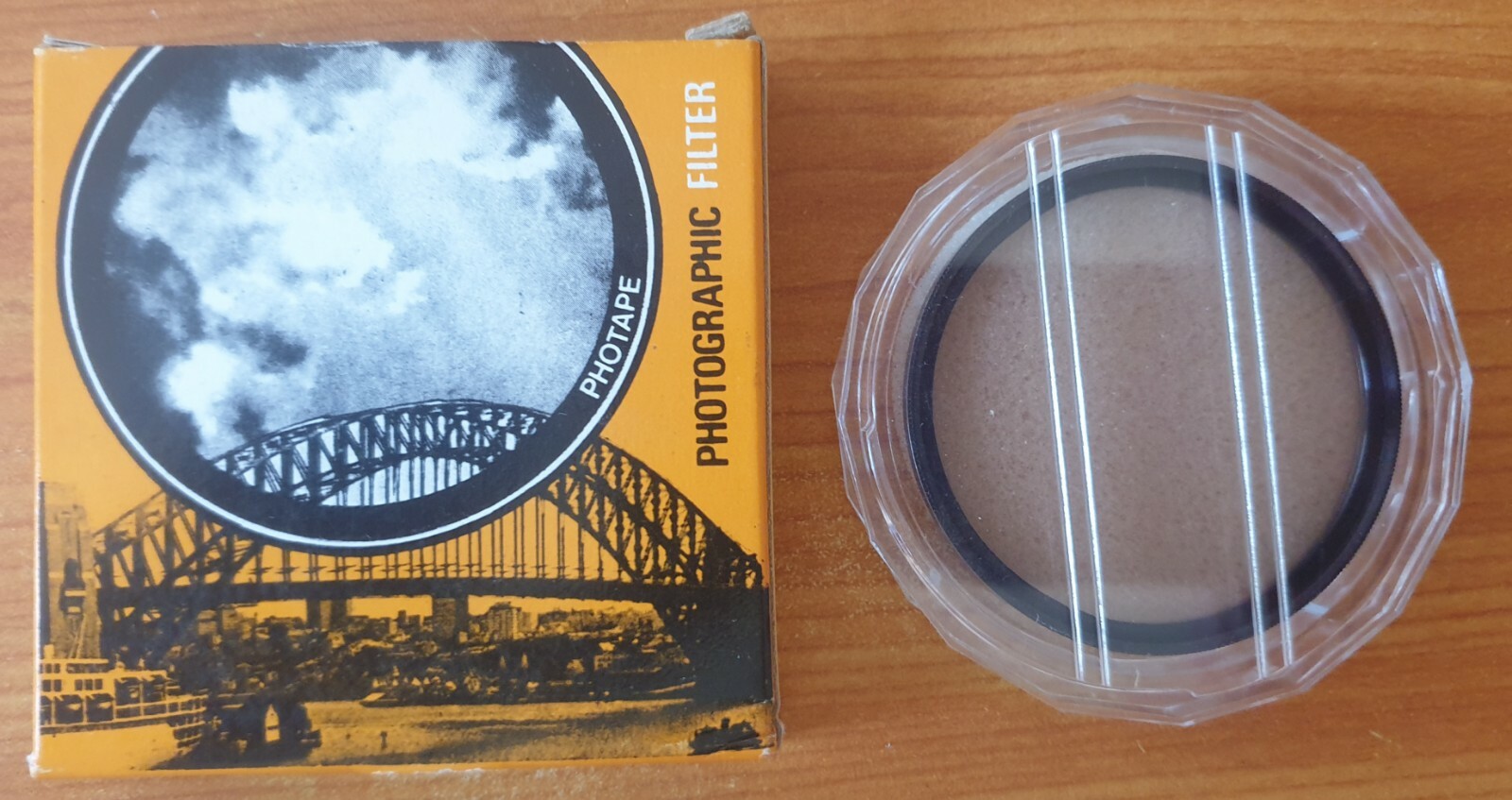 Vintage Photographic Filter PHOTAPE 81A 55mm MADE IN JAPAN – NOS