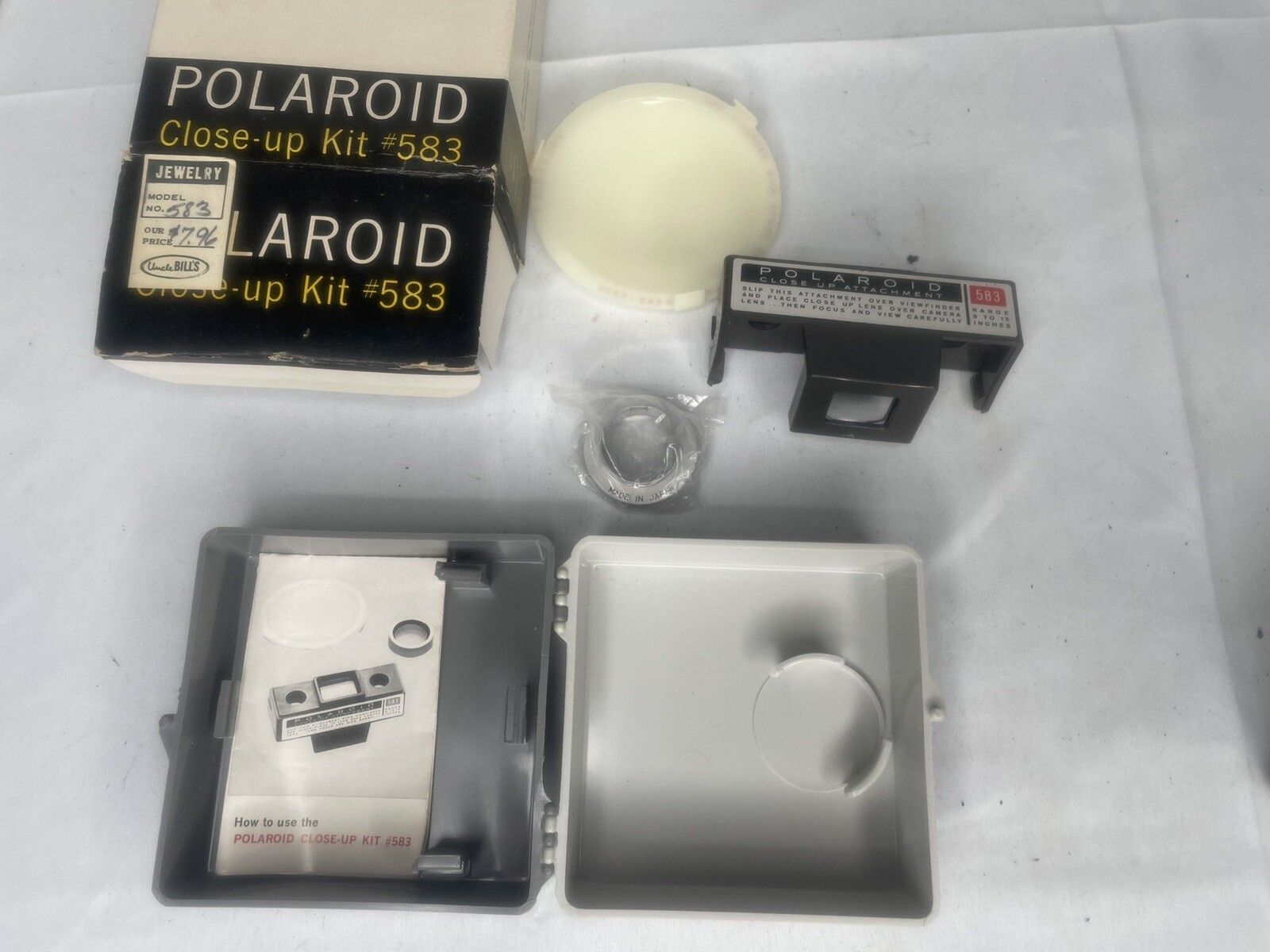 Polaroid Close-Up Kit #583 Complete with Case & Instructions