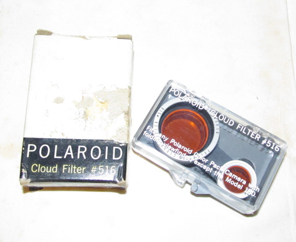 POLAROID #516 For Color Pack Land Camera Lens Cloud Filter J539