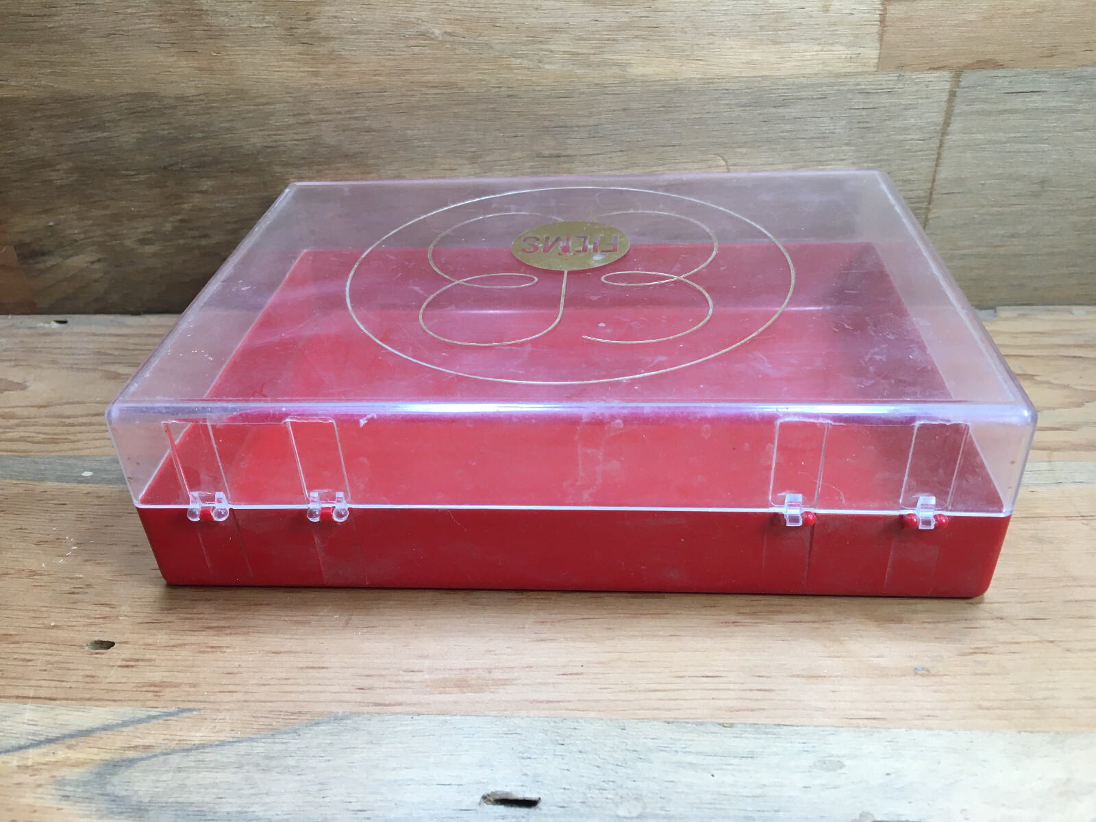 Vintage E B Films Plastic 35MM Photo Film Canister Box