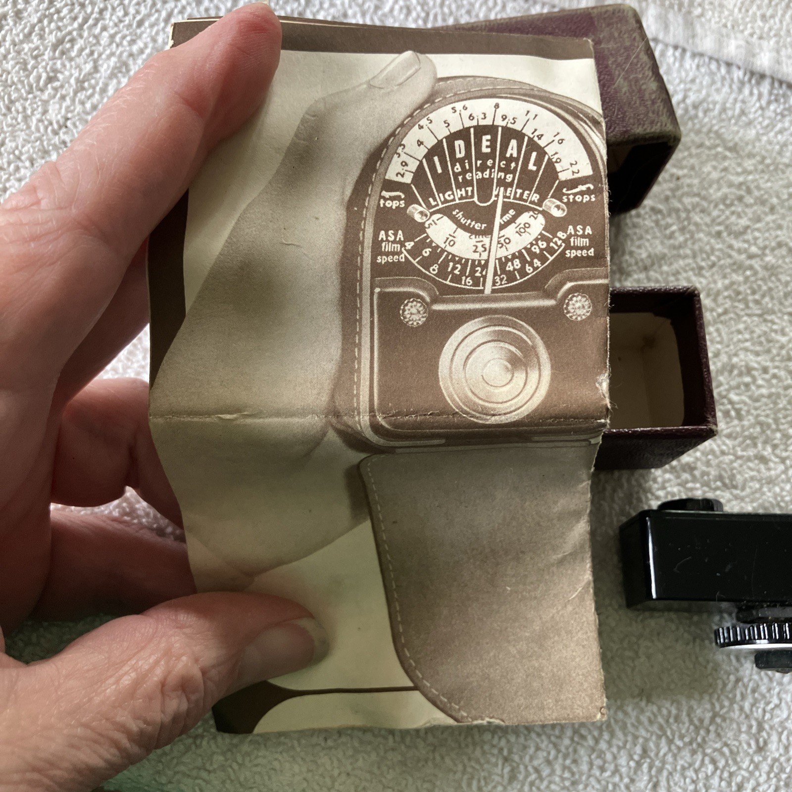 VINTAGE IDEAL RANGE FINDER Federal Instrument Corp made in USA W Box Paperwork