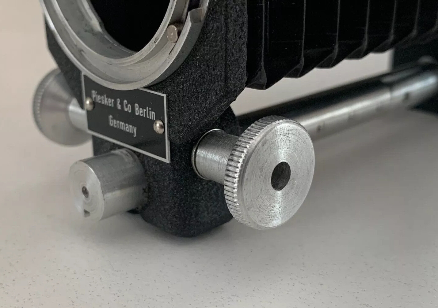 Vintage Piesker & Company Camera Bellows Berlin Germany In Excellent Condition