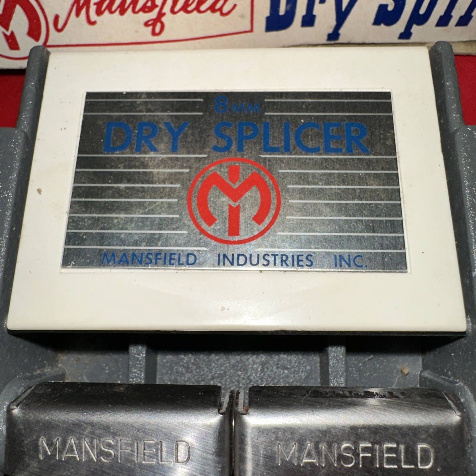 Vintage 8mm 16mm Movie Film Splicer Mansfield Chicago Illinois USA