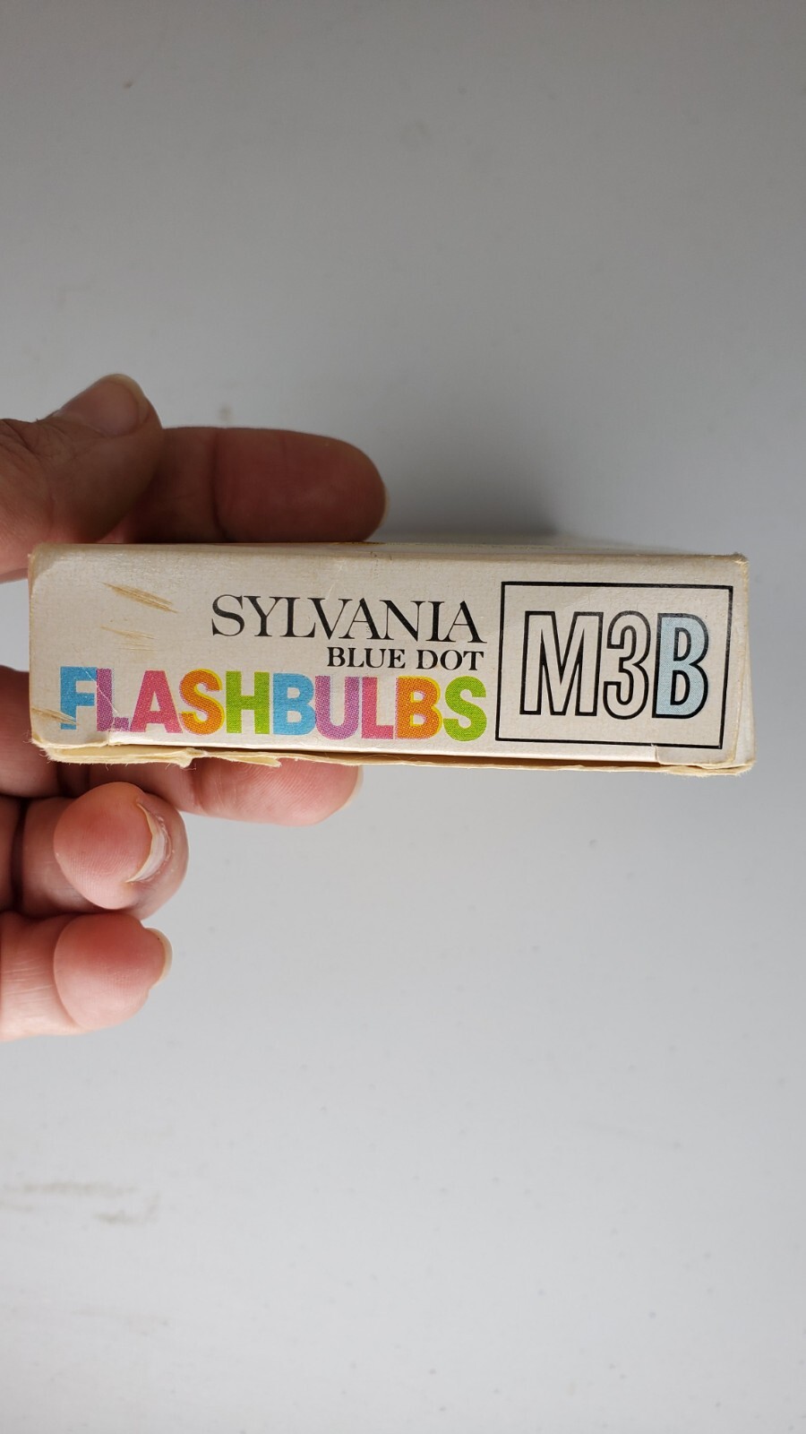 Vintage Sylvania Blue Dot Flashbulbs M3B 11 Bulbs Kodak flash bulbs