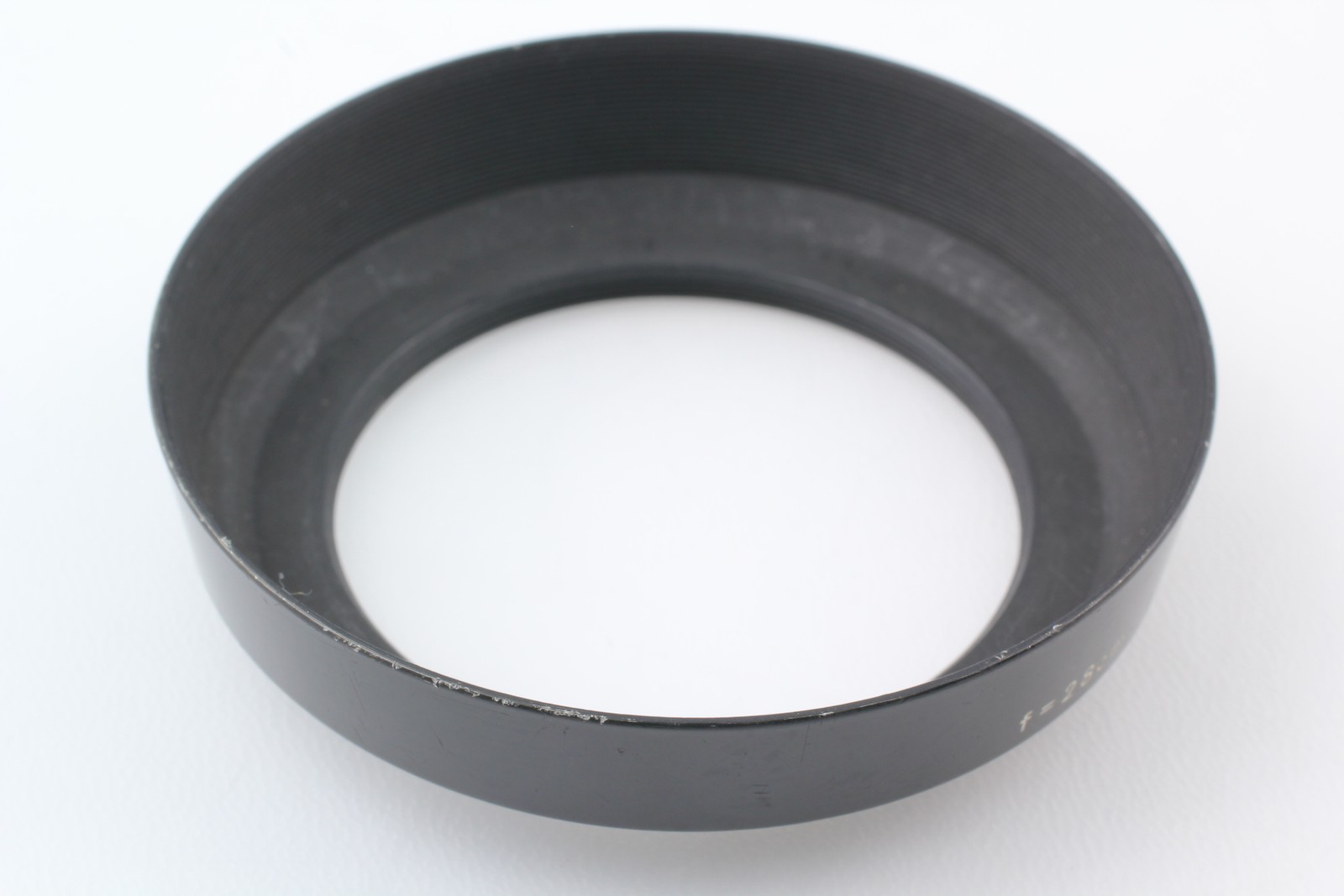[Exc+5] NIKON F 2.8Ccm F3.5 Metal Screw IN Lens HOOD Shade From JAPAN