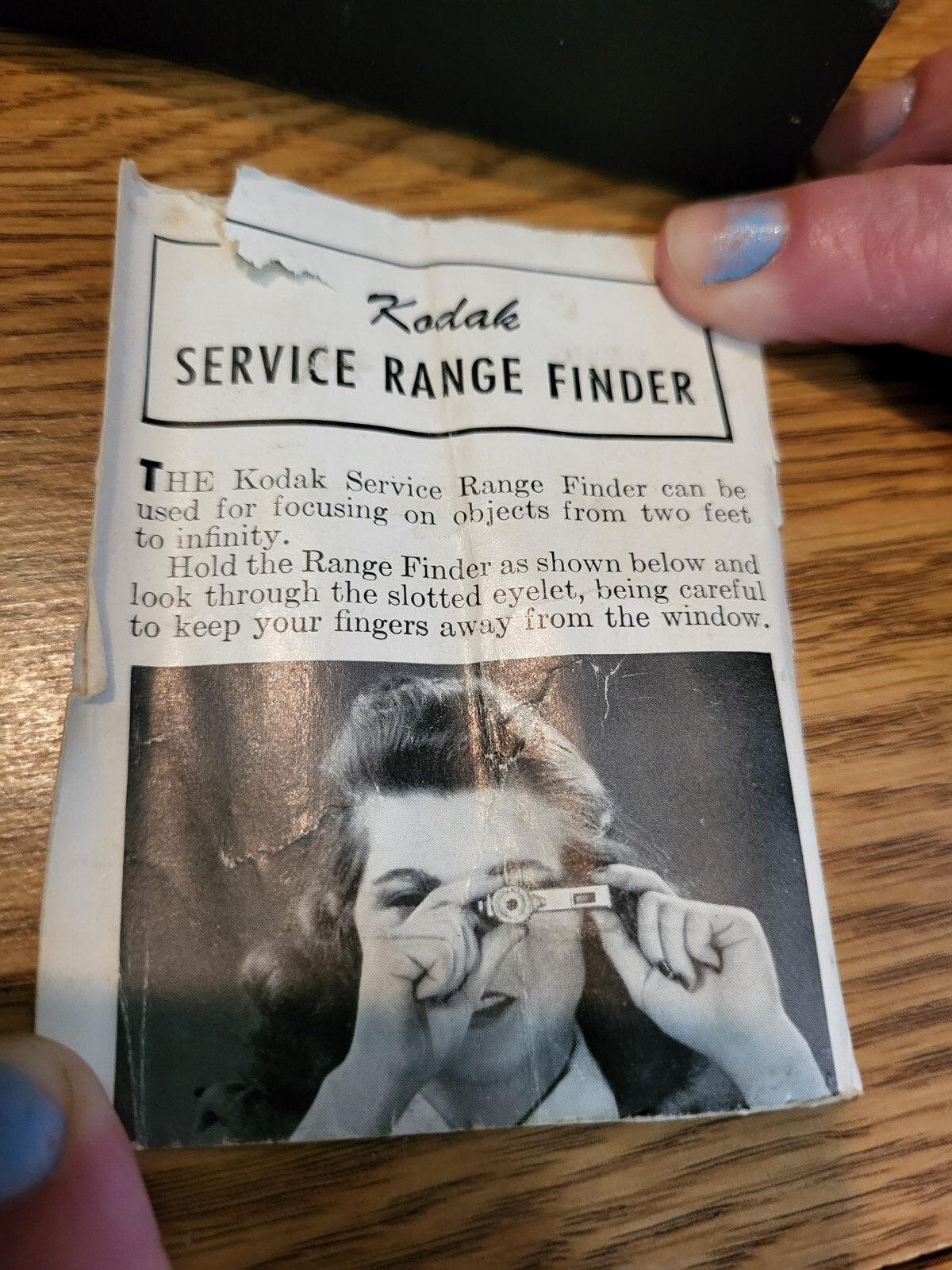 Vintage Kodak Retina Service Range Finder Attachment With Box Star Wars