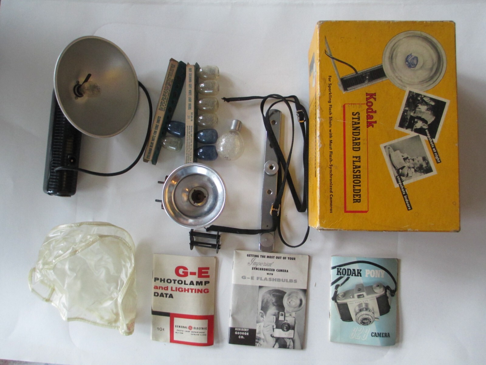 Vintage Kodak Flash Holder & Imperial II 2 Flash & Misc Other C12