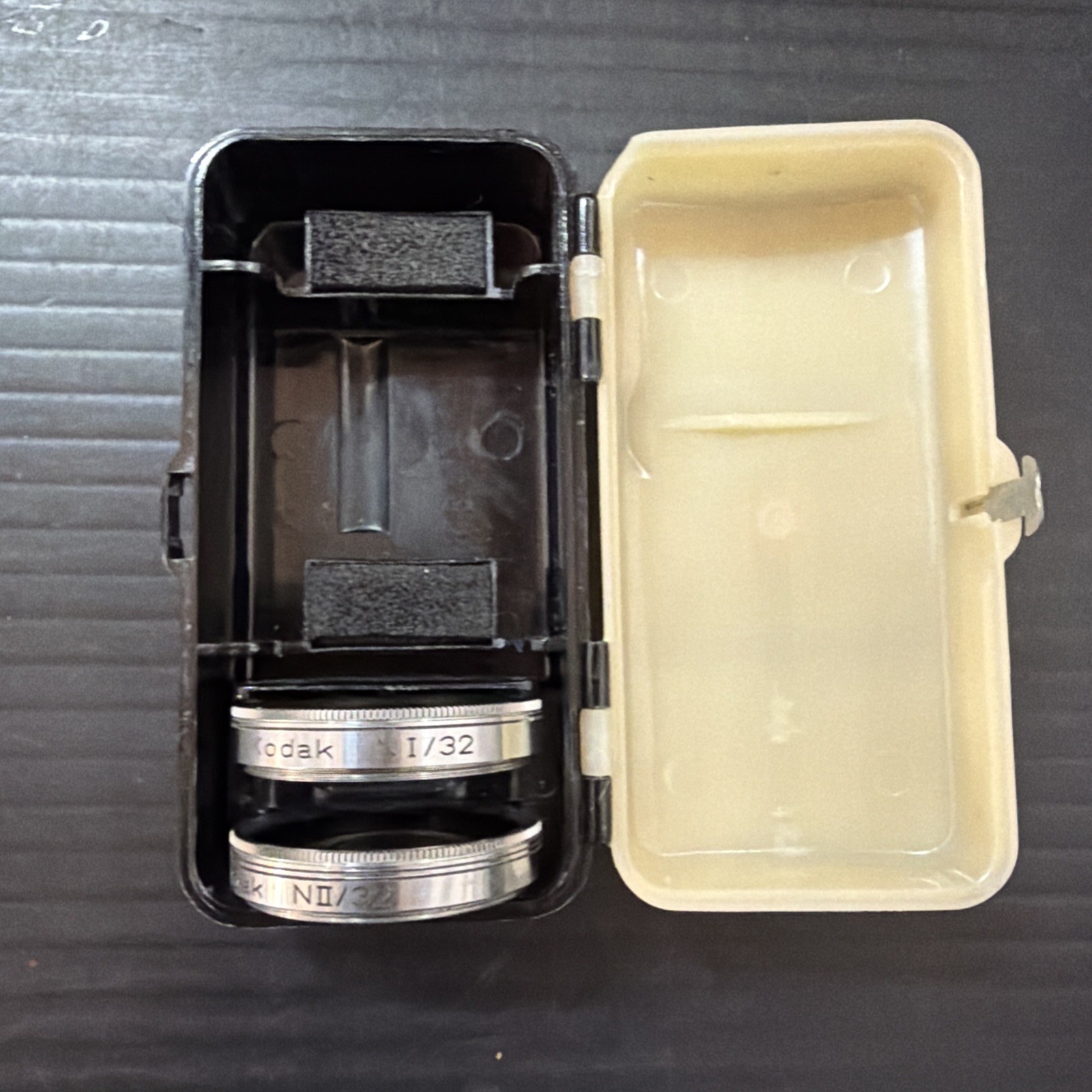 Vintage KODAK STUTTGART Nahlinse N I 32mm In Case & N II With Old Case