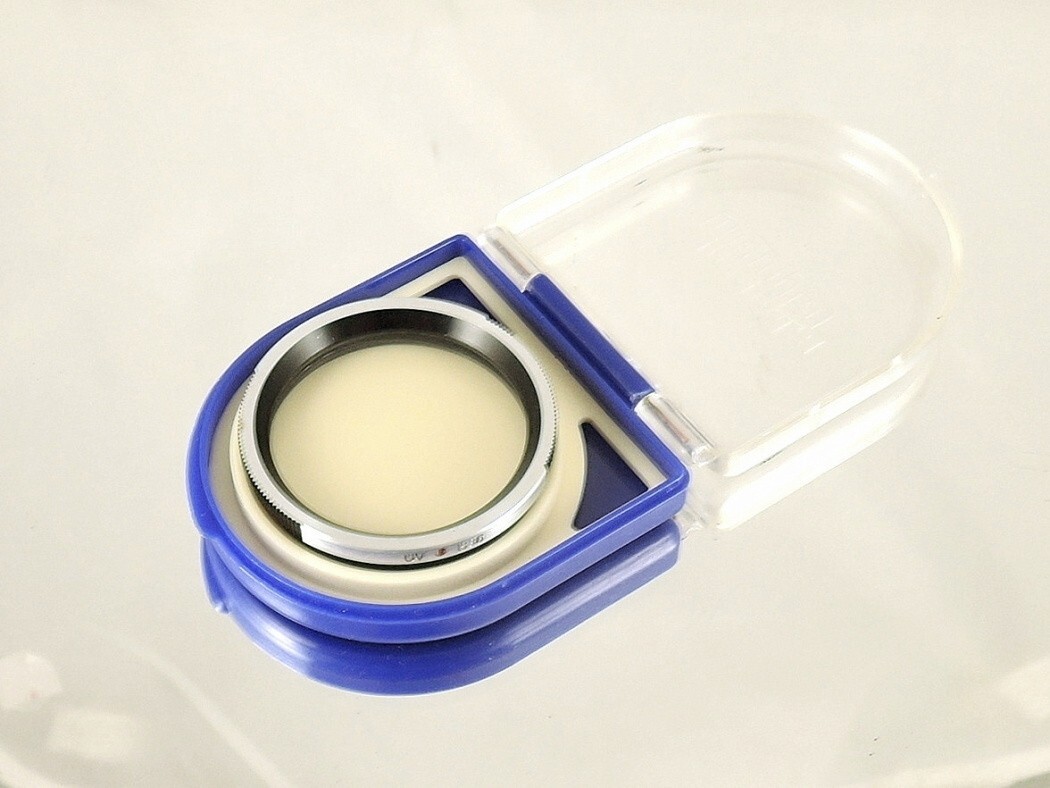 Flexaret UV B36 Filter Meopta Accessories Bayonet RARE + right blue plastic box.