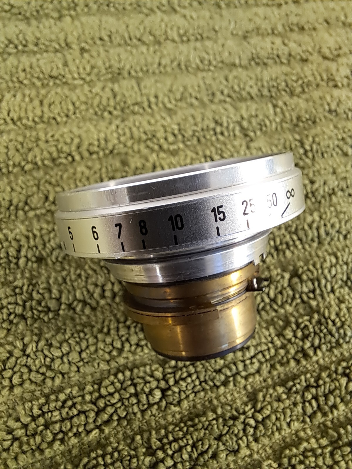 Schneider-Kreuznach BRAUN-Xenar f2.8/50R Compur Lens Front Part Only – Germany