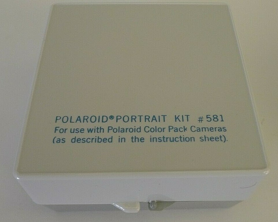 Polaroid #581 Portrait Kit for model 100 101 102 103 135 230 240 Cameras +Case
