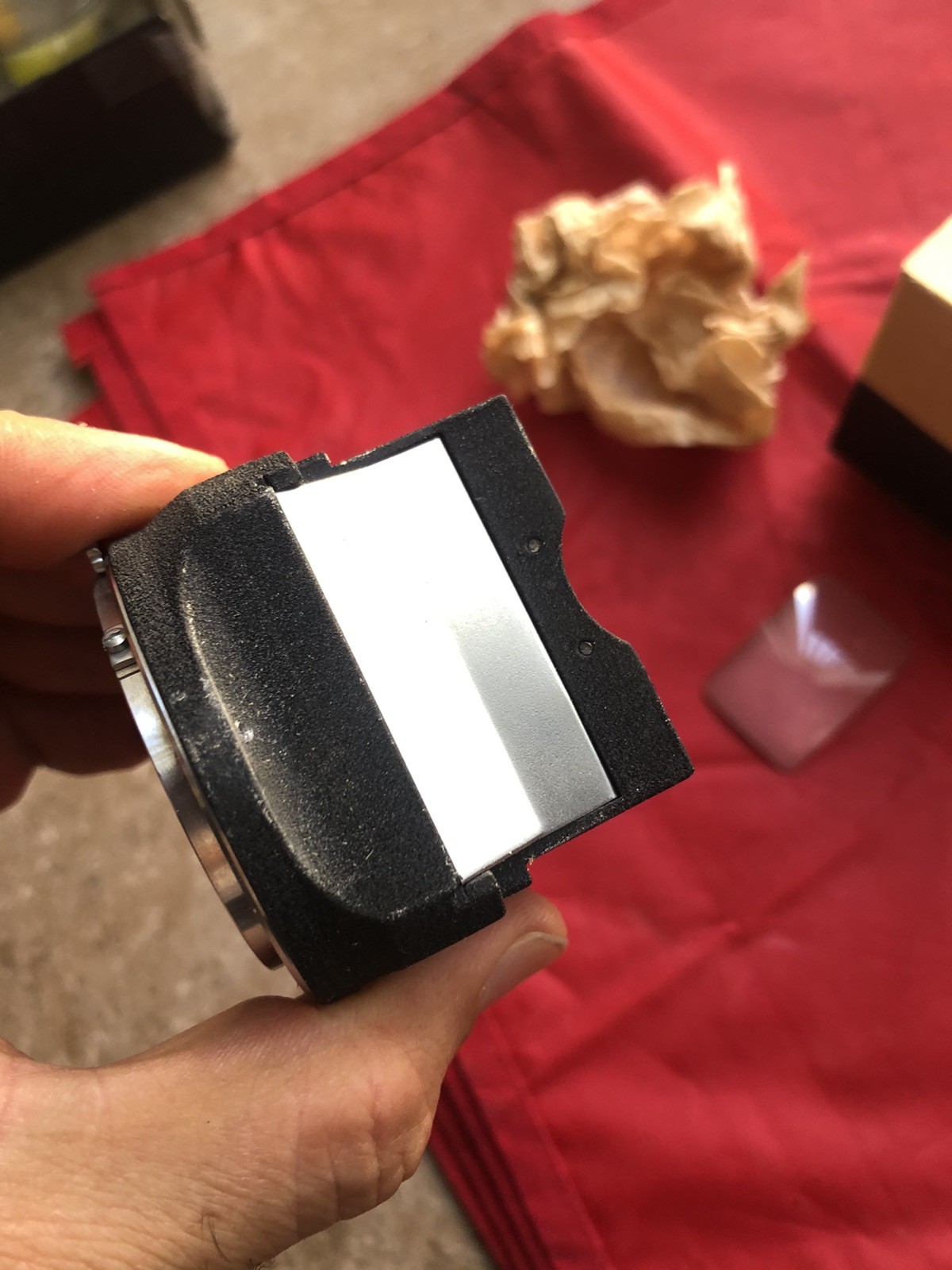 Exakta Magnifier Viewfinder With Ground Glass Germany For Exakta