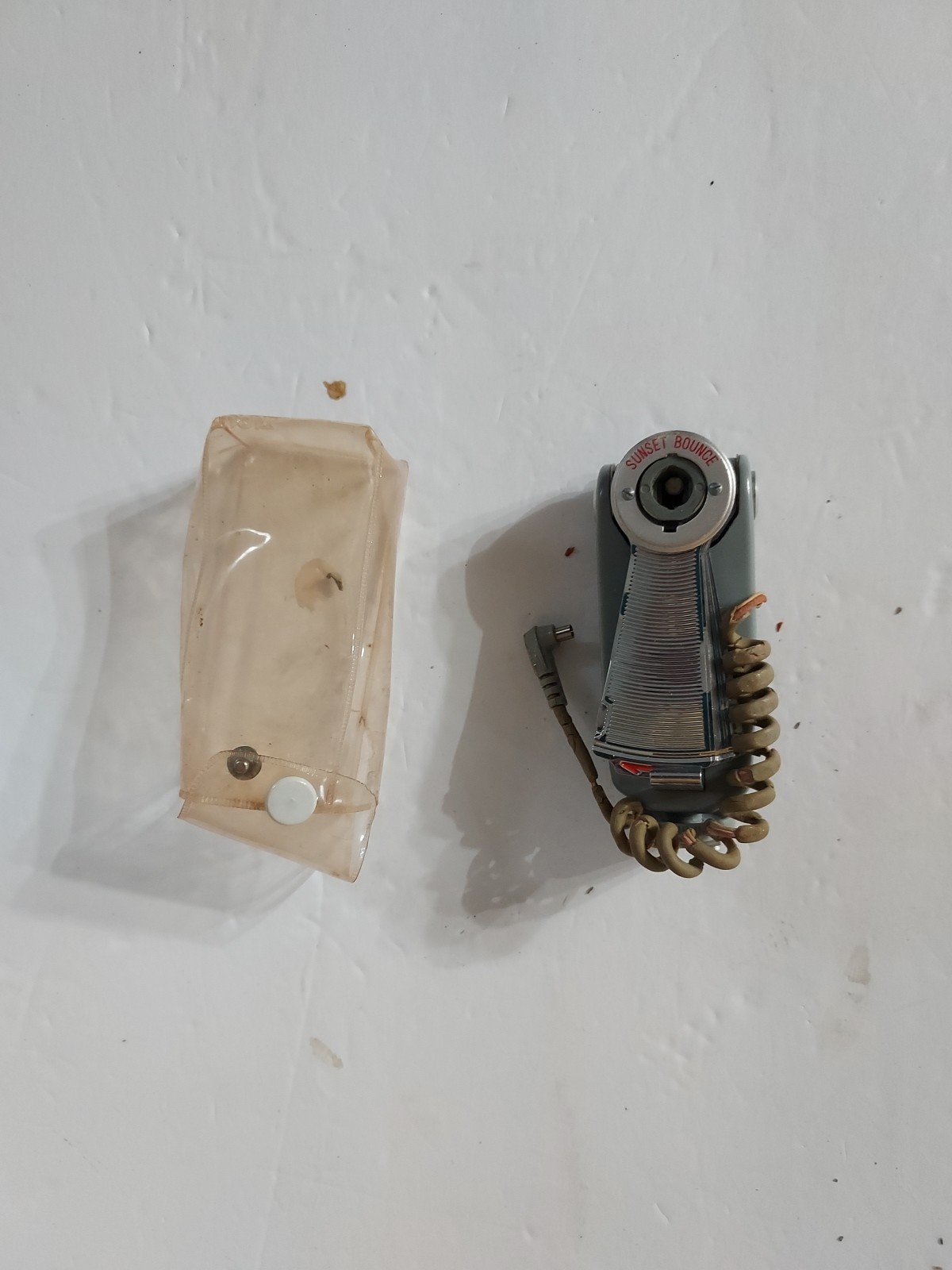 Honeywell Vintage Tilt-A-Mite Camera Equipment Test Button Flash Collapsible Fan