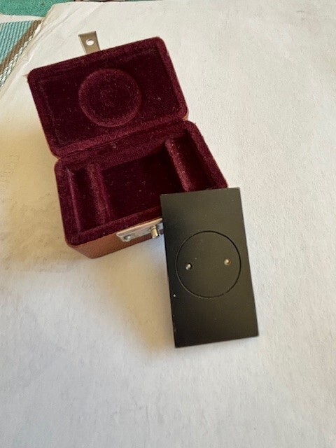Leica Leitz Calibration Slide 1/100 millimeter from Wetzlar w/ box