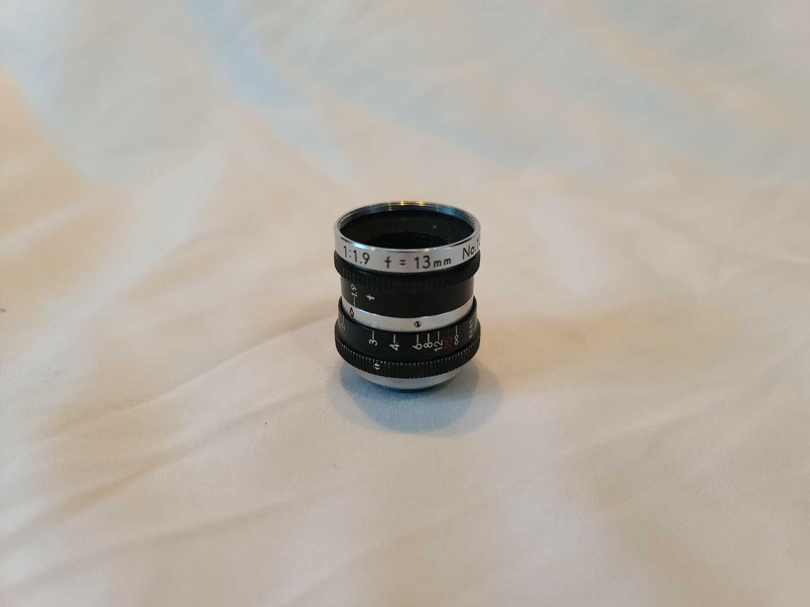 Sankyo 8 cine Ichizuka lens – 1:1.9 f=13mm