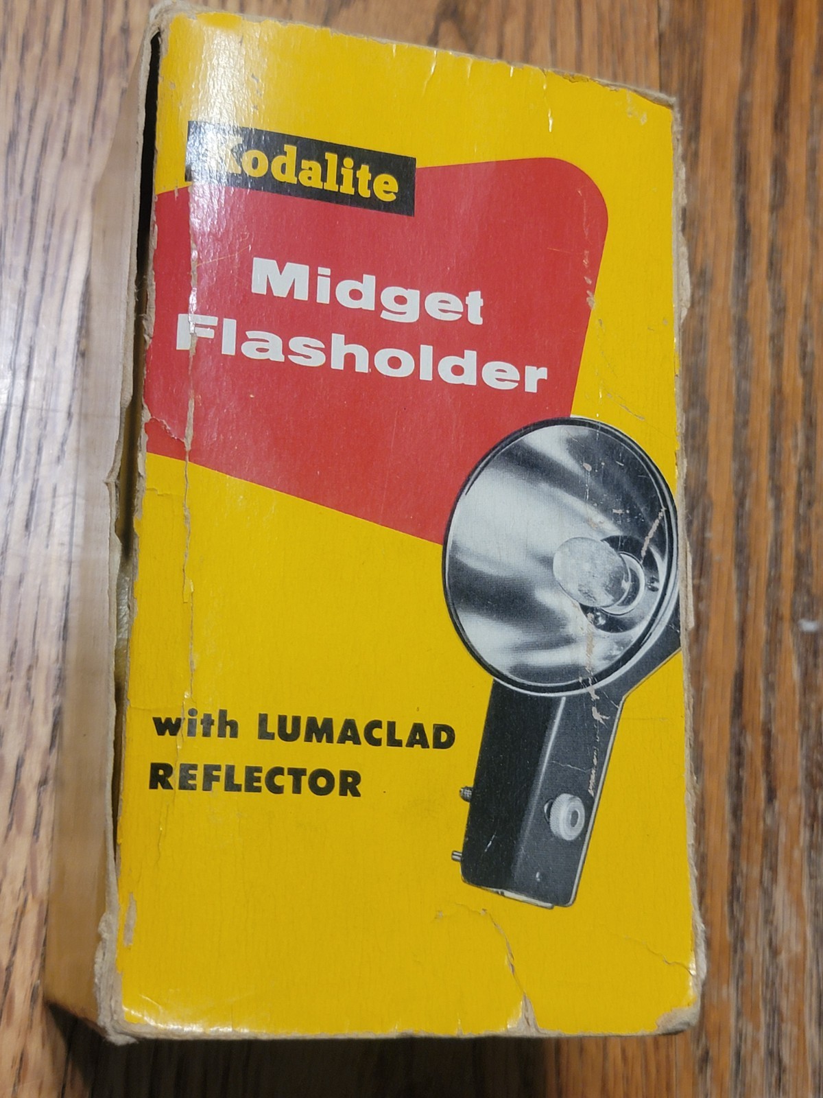 Kodalite Midget Flasholder with Lumaclad Reflector 740 flash in original box