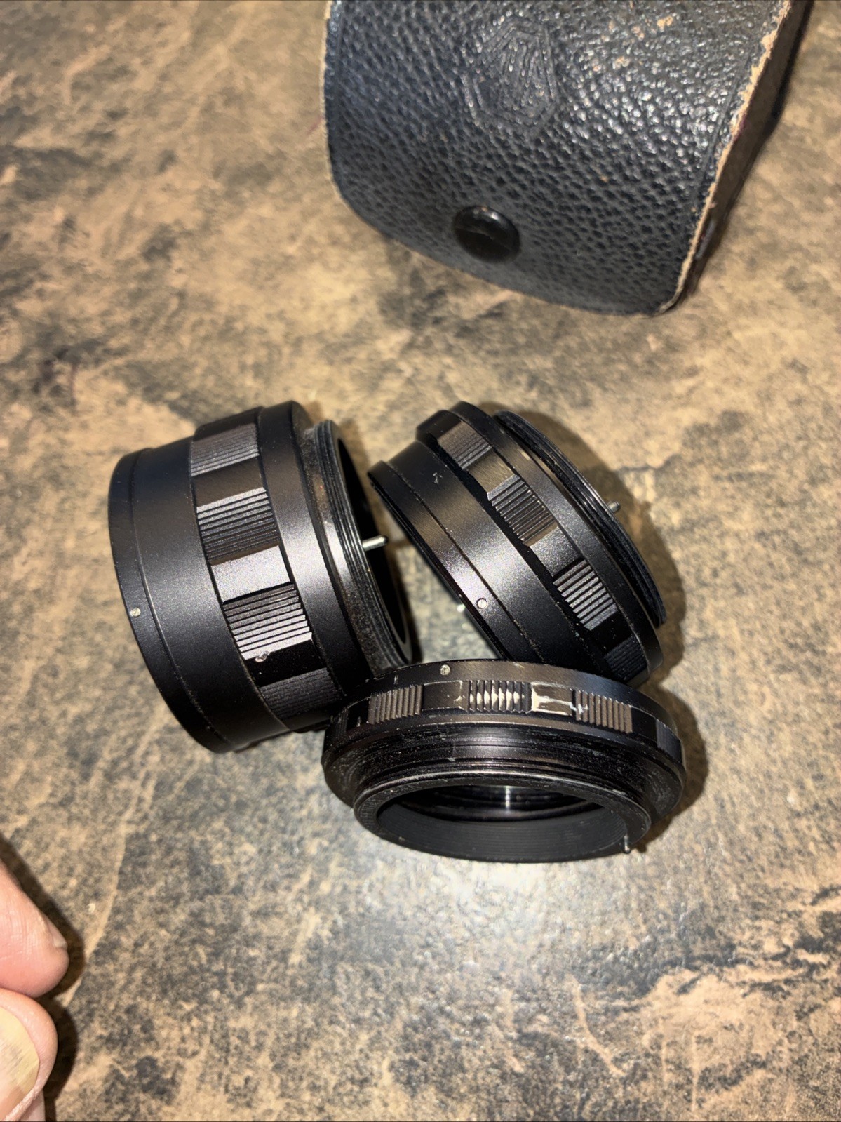 PENTAX ASAHI S3 EXTENSION TUBE RING SET No.I II III