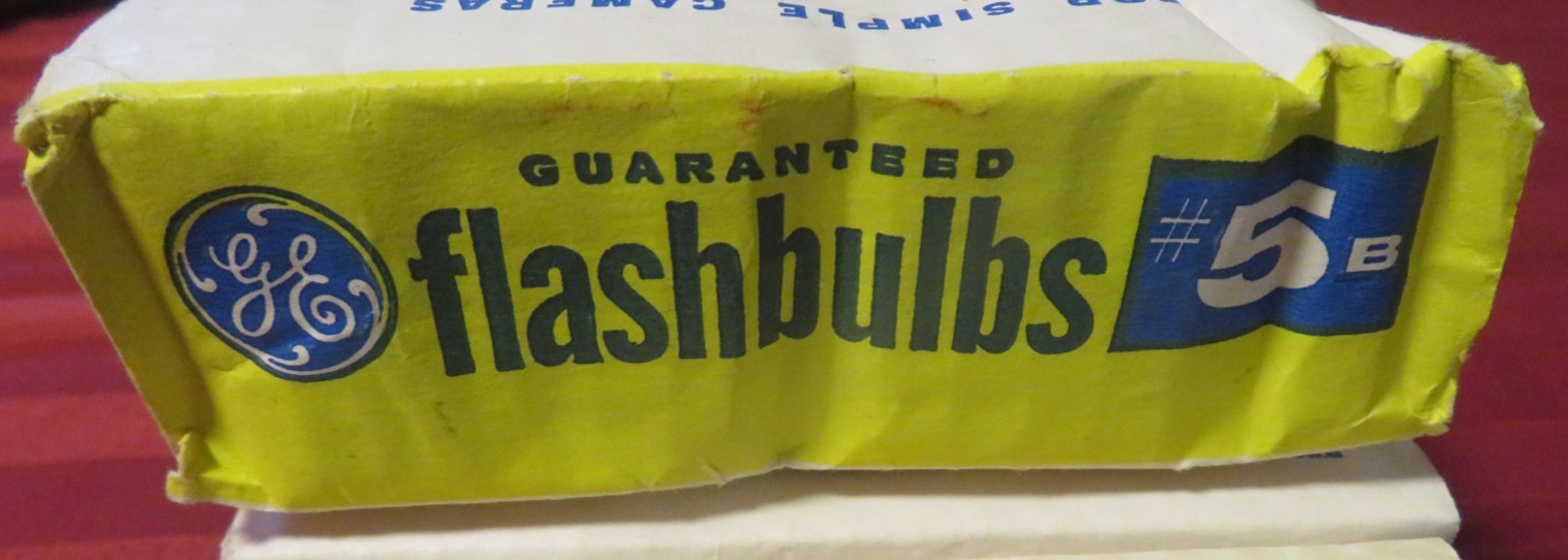 Vintage 3 Packs, 12 Bulbs GE 5B Flashbulbs New Old Stock