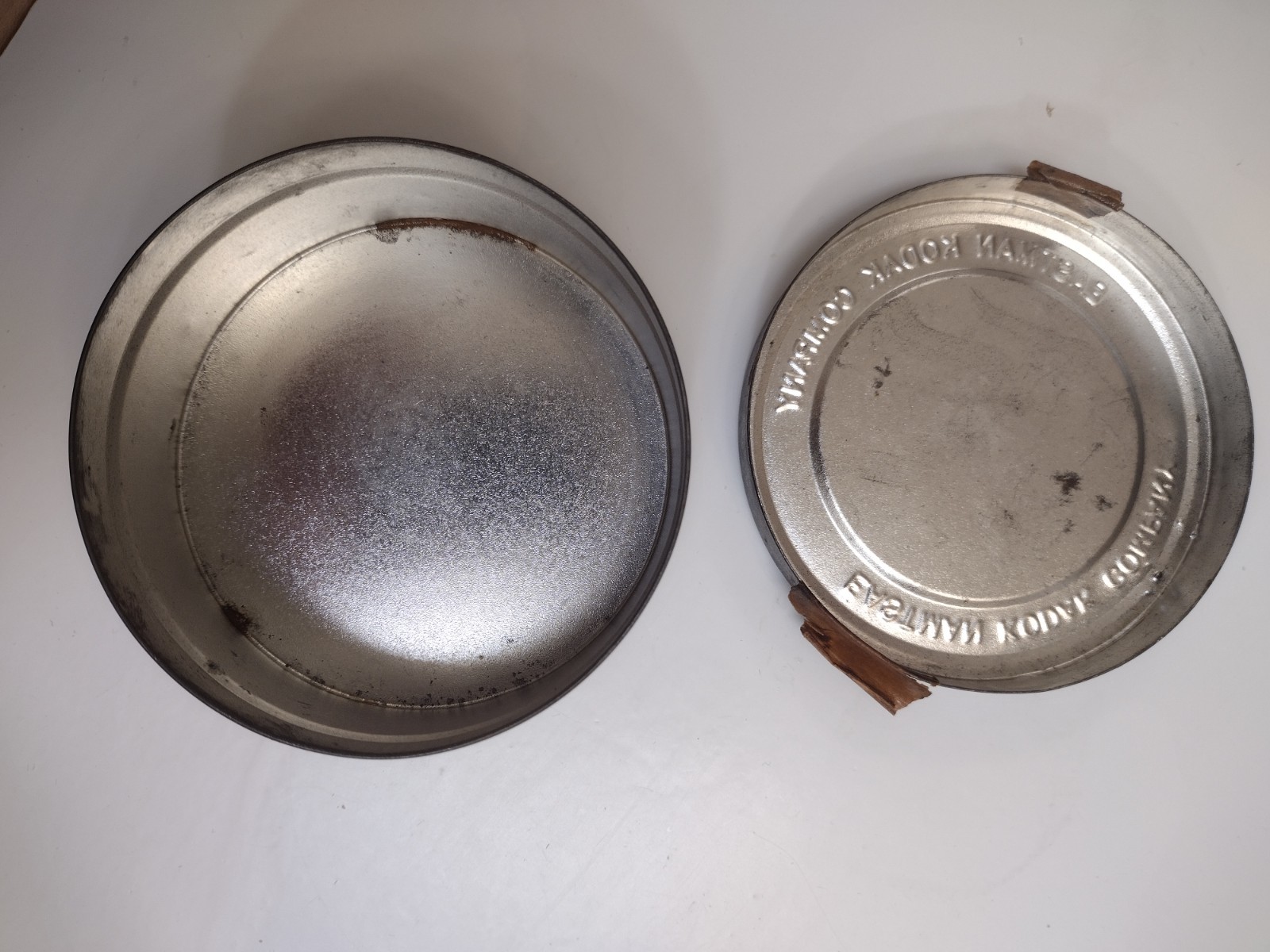 Vintage Eastman Kodak Co. Metal Reel Tin Empty Spectrum Analysis Film 5376 No 1