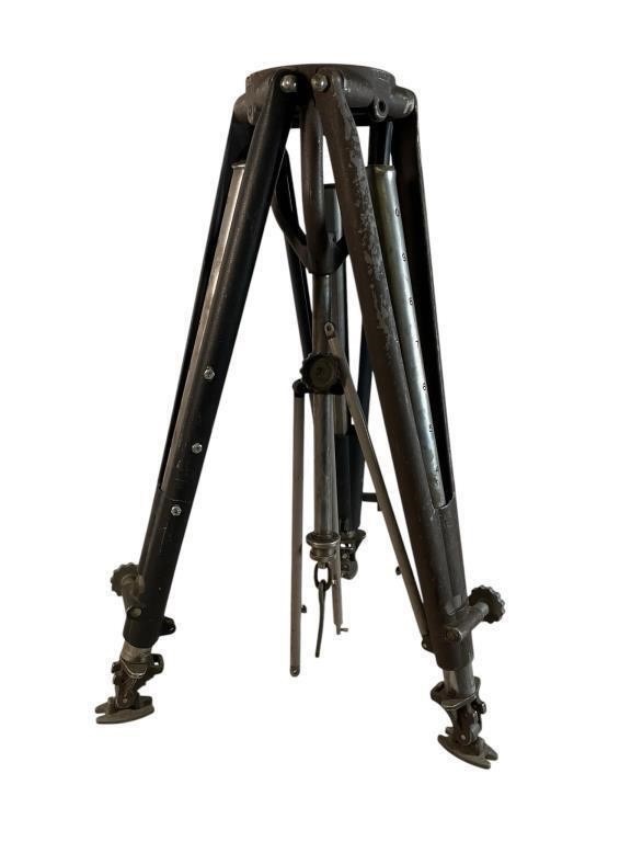 VINTAGE HOUSTON TELEVISION CAMERA TRIPOD