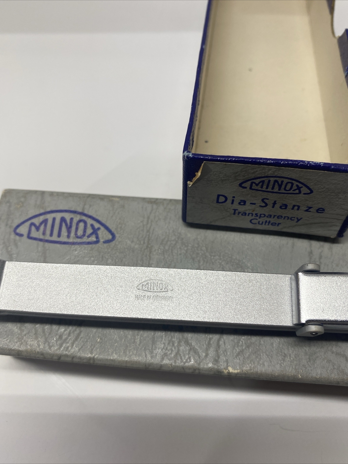 Minox Mint Transparency Magnifier Slide Cutter Viewer Dia-Stanze Transparent