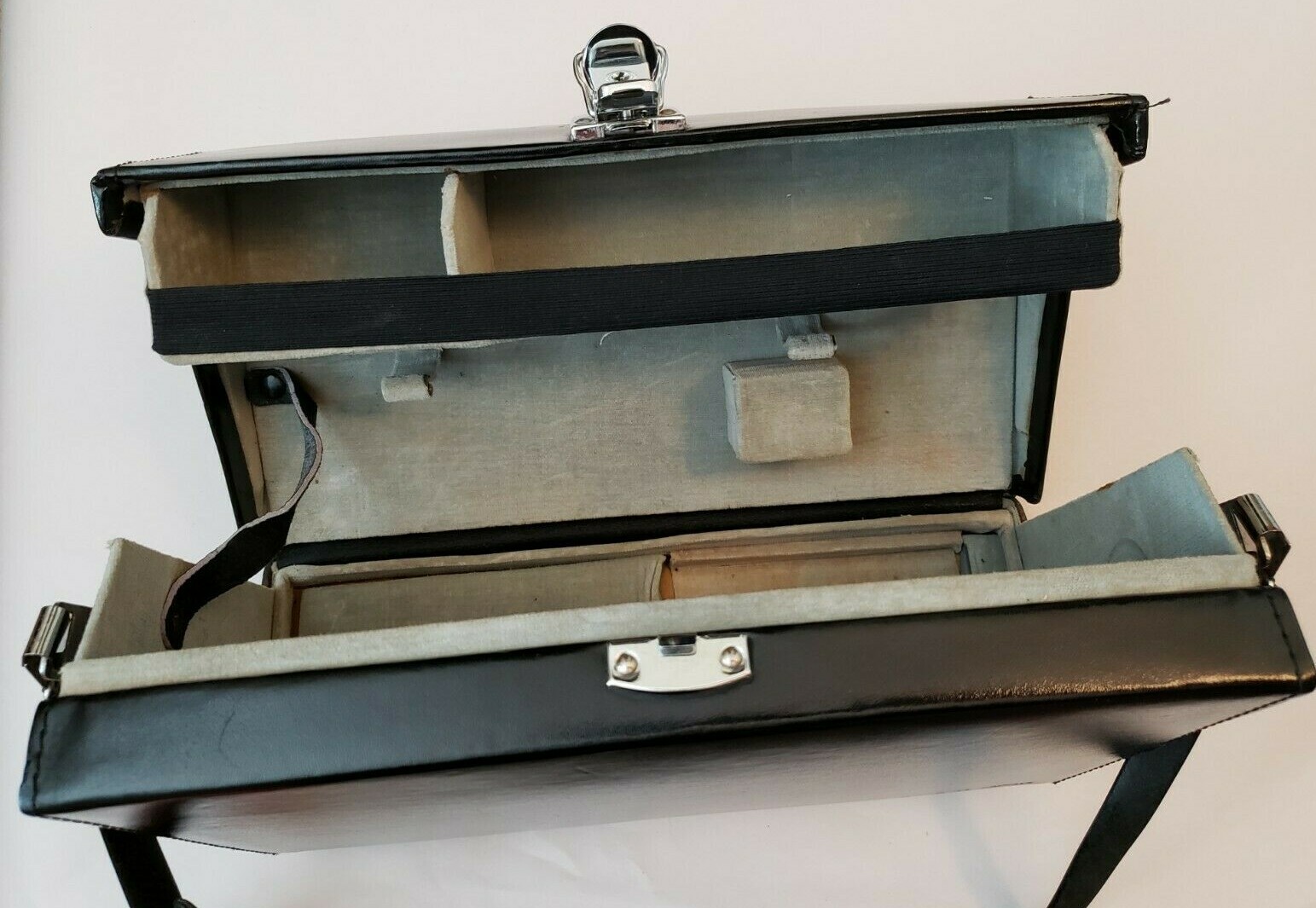 Vintage Canon Hard Side Camera Carrying Carry Travel Case Japan Shoulder Strap
