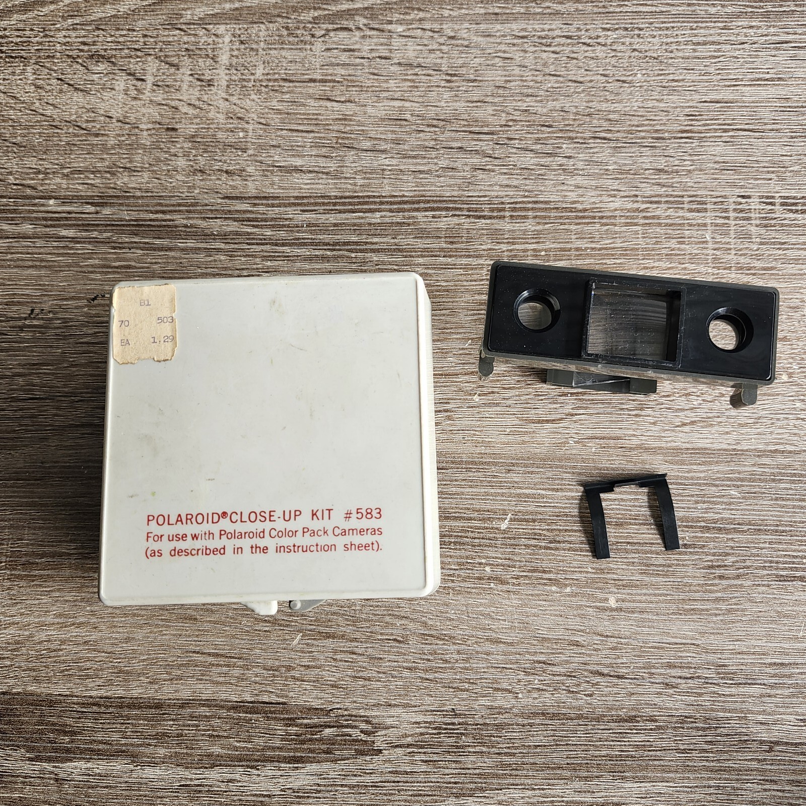 Polaroid Color Pack Camera Close-Up Kit #583 INCOMPLETE