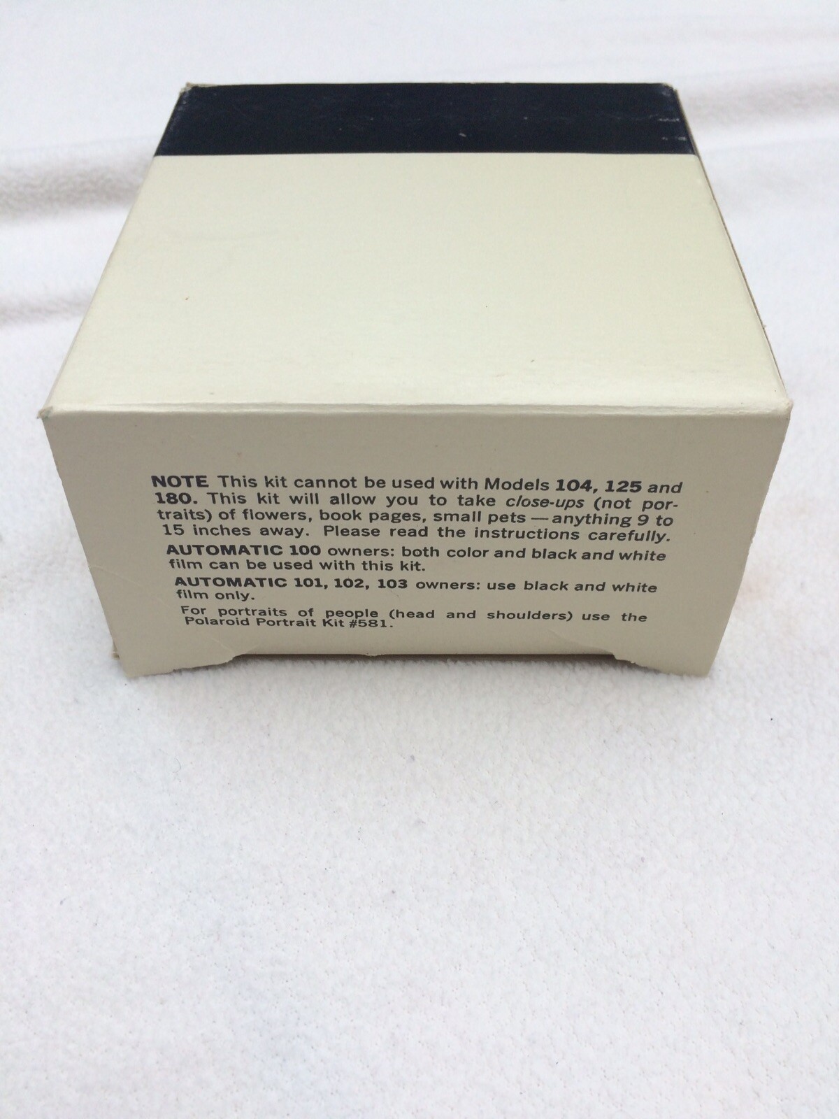POLAROID CLOSE UP KIT 583 FOR LAND CAMERA IN ORIGINAL BOX