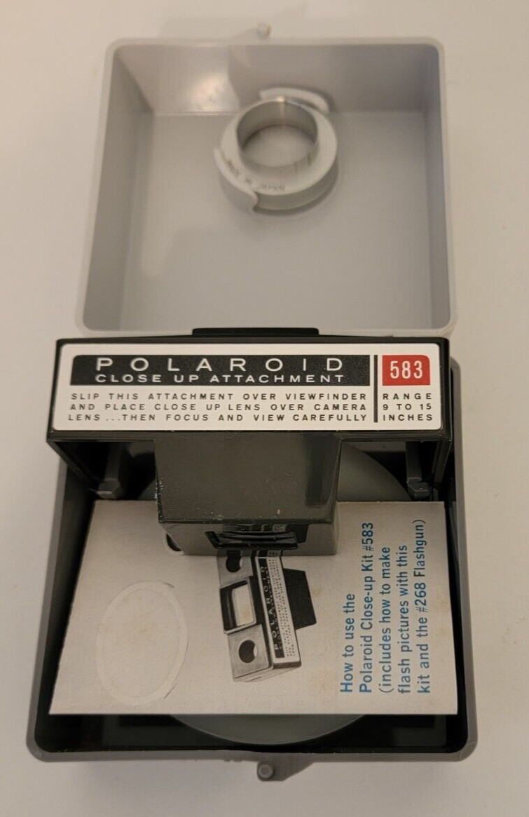 Vintage Polaroid Close-up Kit #583
