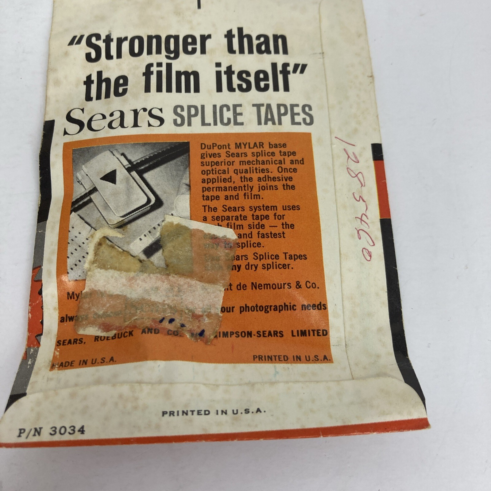 Vintage LPL Film Splicer 8mm & 16mm in Original Box + Sears 8mm Splice Tapes