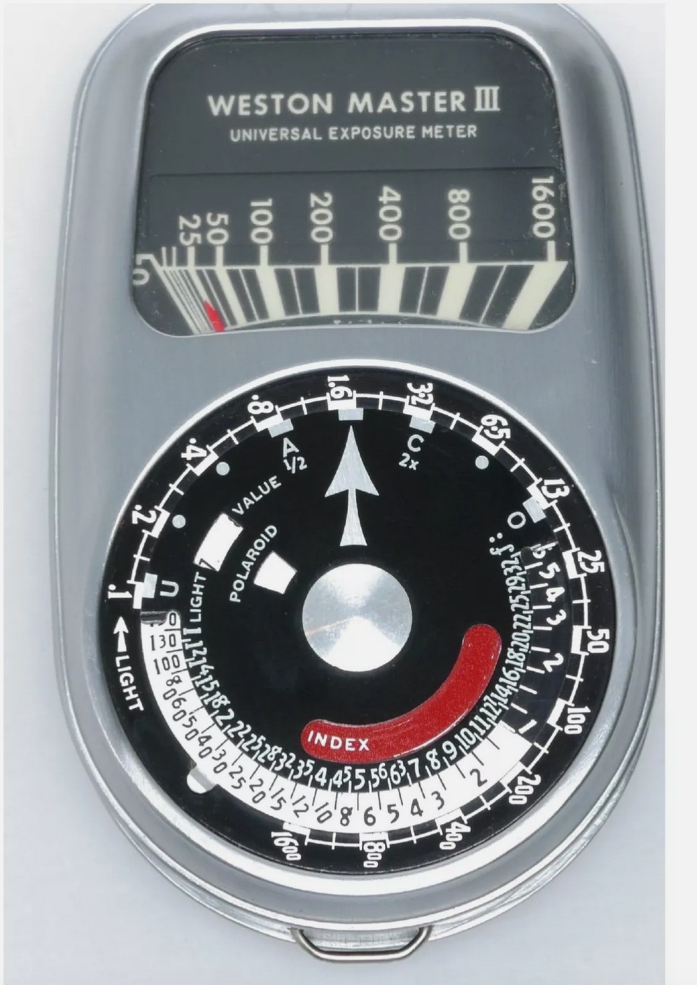 Weston Master III Universal Exposure Meter (Model 737) Circa: 1956 – 1960