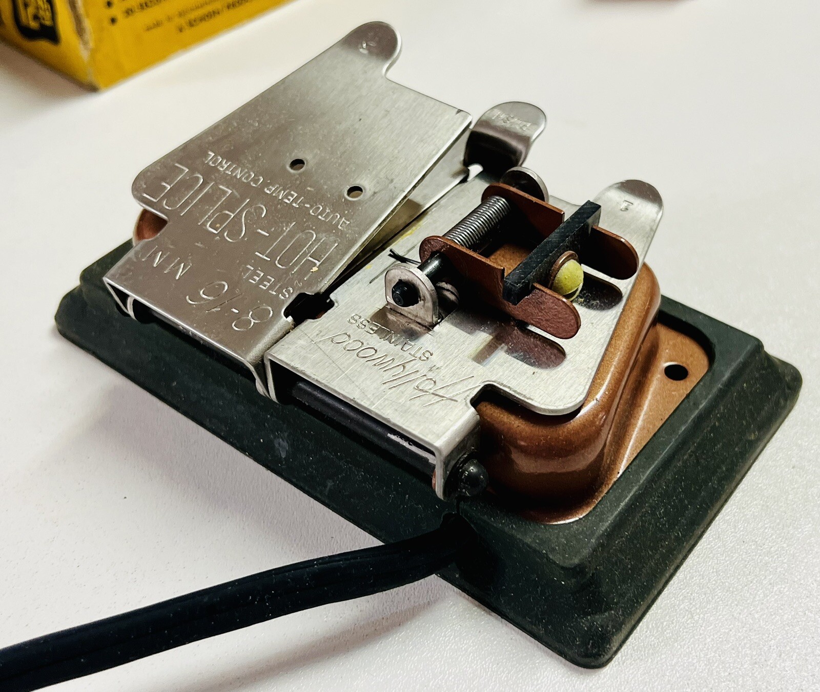 Hollywood Stainless Steel HOT-SPLICE film splicer 16mm – 8mm UNTESTED KODAK