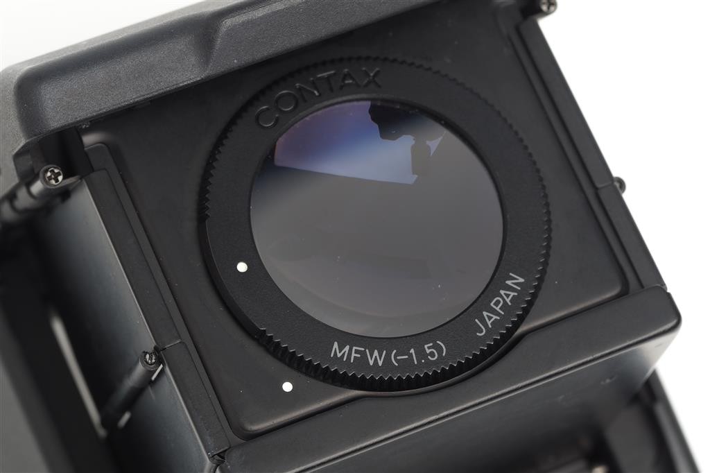 Contax 645 Waist Level Finder MF-2 With MFW -1.5 Diopter Lens