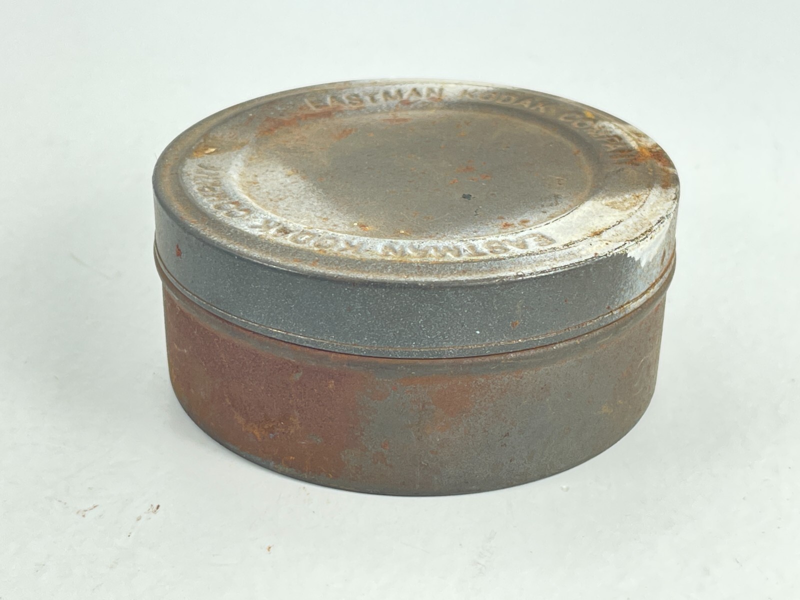 Vintage Eastman Kodak Company Thick 1.75″ T x 3-7/8″ Diam Film Can Canister L1