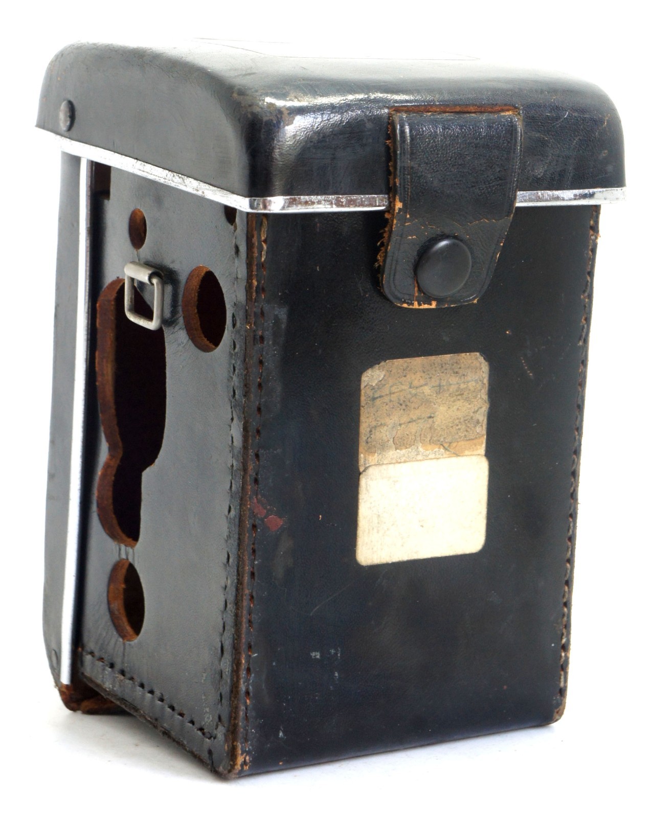 Vintage Yashica 24 TLR Black Leather Ever Ready Camera Case Yashica Mat 124 12