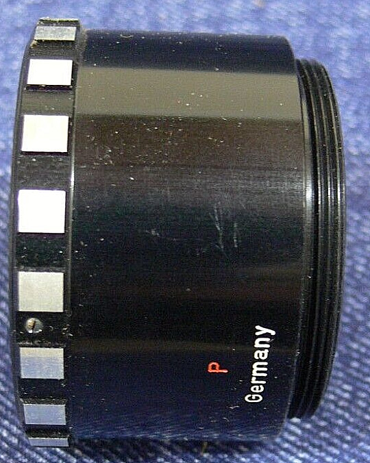 VINTAGE SCHACHT ULM DONAU Extension Tubes P Germany Camera/Photography Film Case