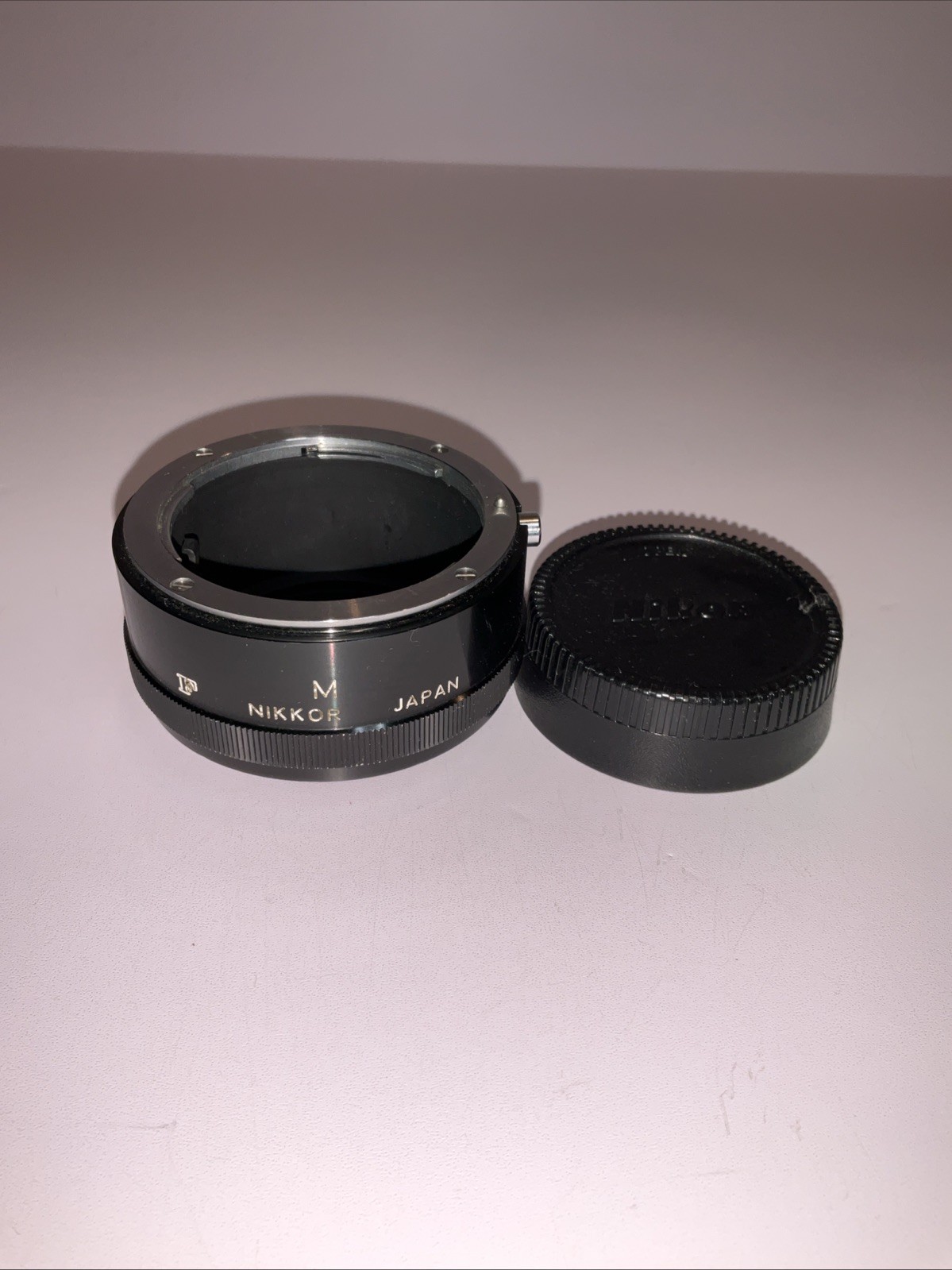 VINTAGE NIKON NIKKOR M EXTENSION TUBE ADAPTER FOR MICRO OR F MOUNT LENSES
