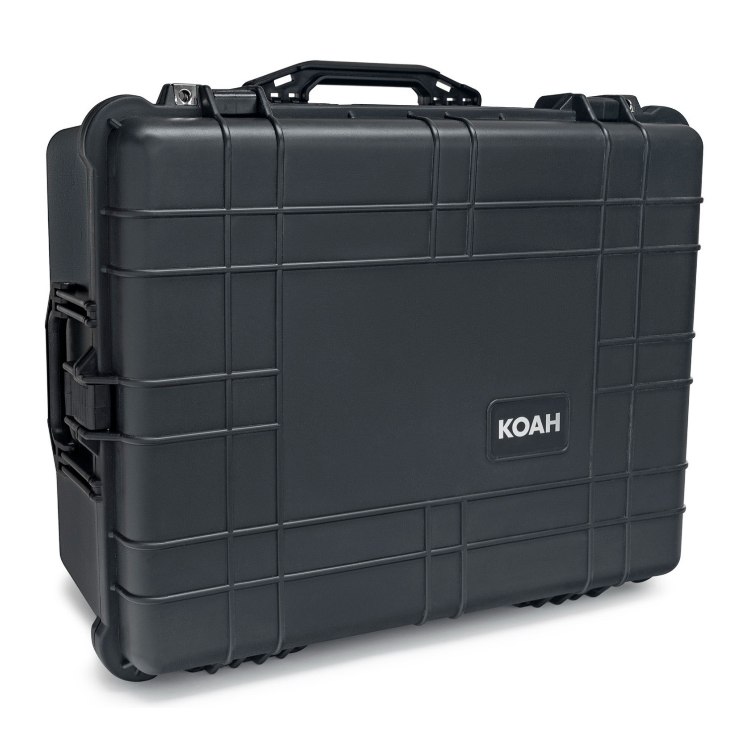 Koah Weatherproof Wheeled Hard Case Customizable Foam 25x20x12 Inch RUGGED
