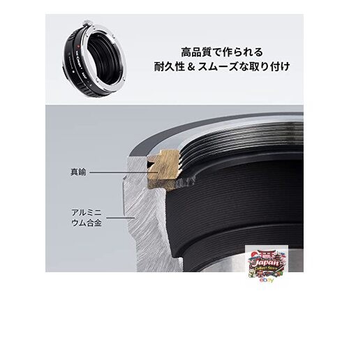 NEW KF CONCEPT Mount Adapter MAF-L Manual Focus Compatible with Sony A-mount and