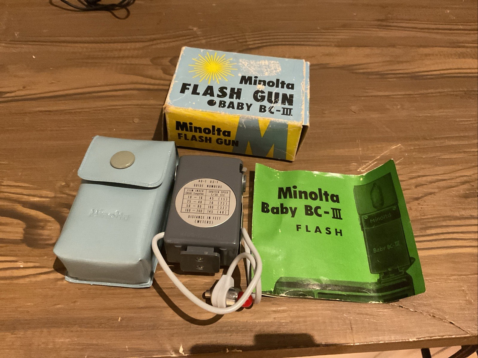 Lot Of 4 Vtg 1950-60’s Flashes-Minolta, Soligor, Sunset, Kodak Brownie-AS/IS